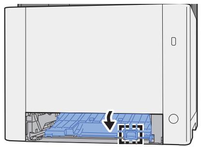 KYOCERA ECOSYS P5021CDW - Ouvrir le capot d'alimentation. - 2