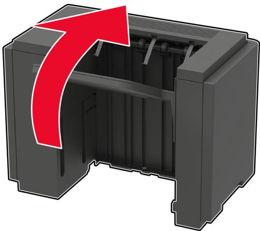 LEXMARK MS725DVN - Installation du réceptacle supplémentaire ou du réceptacle d'extension grande capacité - 2