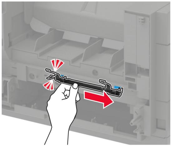 LEXMARK MS725DVN - Installation de l'unité de finition d'agrafage - 4