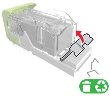 LEXMARK MS725DVN - Bourrage d'agrafes dans le module d'agrafage et perforation - 3