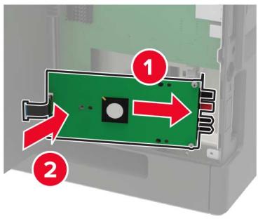 LEXMARK MS725DVN - Installation d'un port de solutions interne - 4