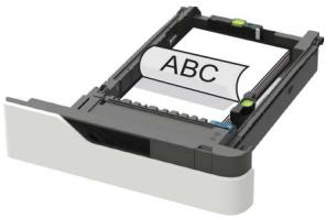 LEXMARK MS725DVN - Chargement du bac 250 feuilles ou 550 feuilles - 7