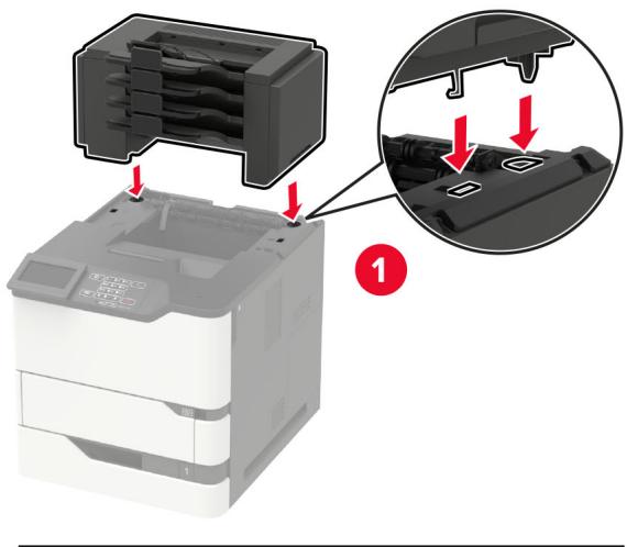 LEXMARK MS725DVN - Installation de la boîte à lettres 4 réceptacles - 6