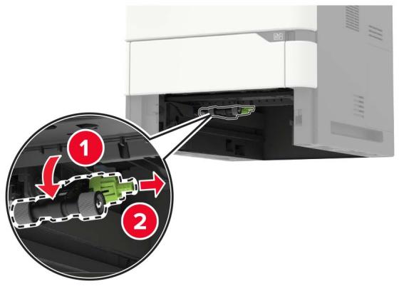 LEXMARK MS725DVN - Remplacement du rouleau de saisie - 2