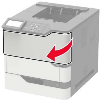 LEXMARK MS725DVN - Ouvrez la porte A. - 1