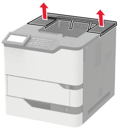 LEXMARK MS725DVN - Installation de l'unité de finition d'agrafage - 5