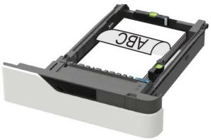 LEXMARK MS725DVN - Chargement du bac 250 feuilles ou 550 feuilles - 8