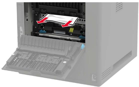 LEXMARK MS725DVN - Bourrage papier derrière la porte C - 3