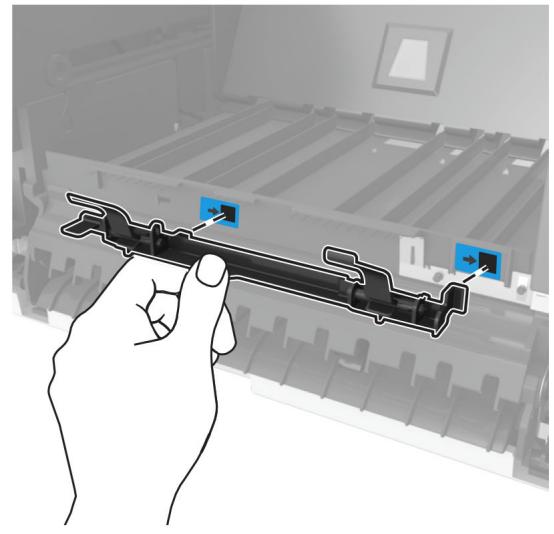 LEXMARK MS725DVN - Installation du réceptacle supplémentaire ou du réceptacle d'extension grande capacité - 3
