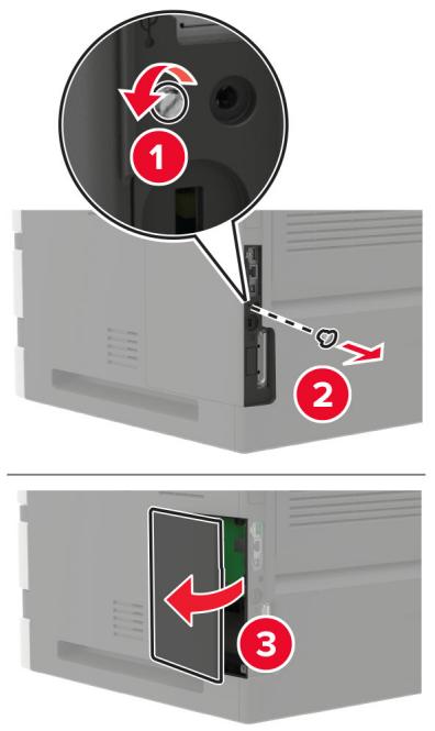 LEXMARK MS725DVN - Accès à la carte logique - 2