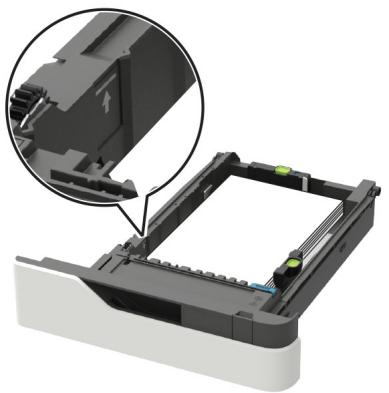 LEXMARK MS725DVN - Chargement du bac 250 feuilles ou 550 feuilles - 6