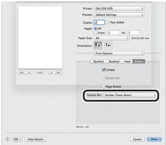 OKI PRO9542DN - ■ Utilisation des pilotes d'imprimante Mac OS X - 2