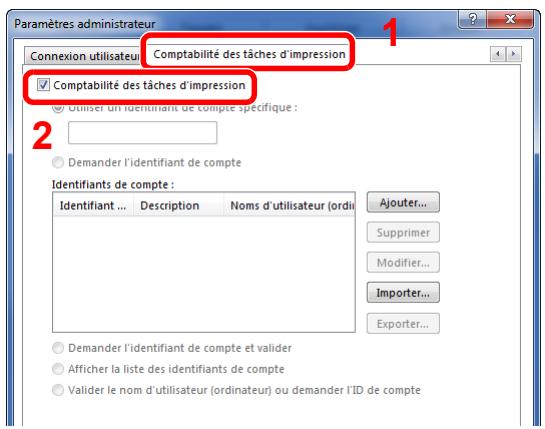 KYOCERA ECOSYS P8060CDN - Configurer les paramètres - 1