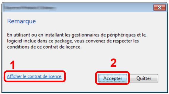 KYOCERA ECOSYS P8060CDN - Afficher l'écran. - 1