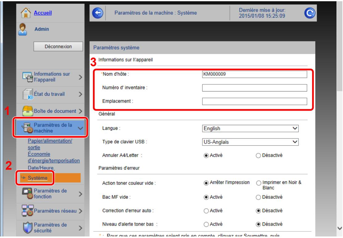 KYOCERA ECOSYS P8060CDN - Afficher l'écran. - 2