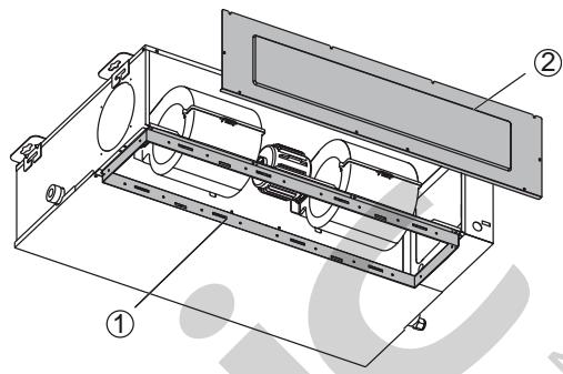FUJITSU AOYG45LBLA6 - Connexion de la voie de reprise d'air - 3