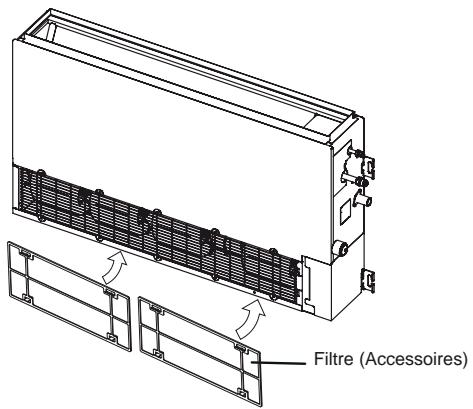 FUJITSU AOYG45LBLA6 - Installation des filtres - 1