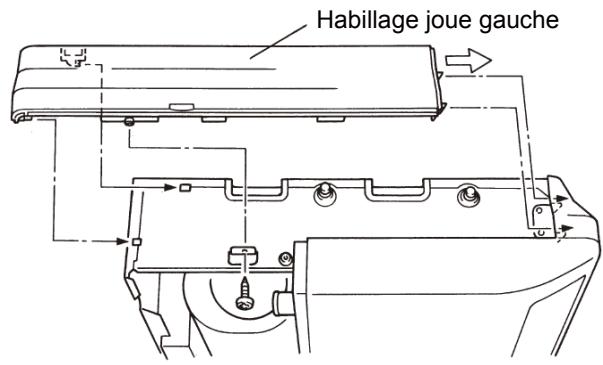 FUJITSU AOYG45LBLA6 - Montage de la joue gauche - 1
