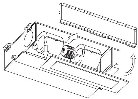 FUJITSU AOYG45LBLA6 - Connexion de la voie de reprise d'air - 2