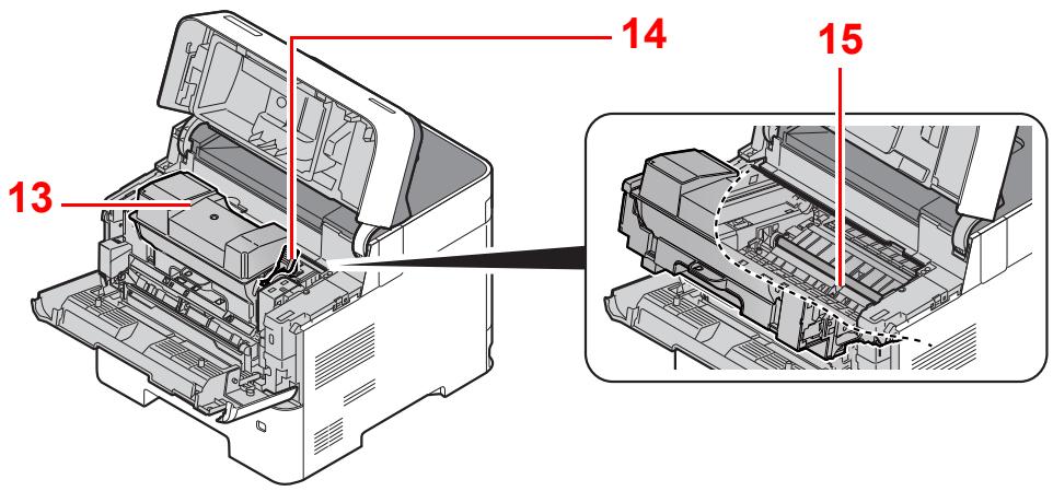 KYOCERA ECOSYS P3260DN - Connecteurs/intérieur - 4