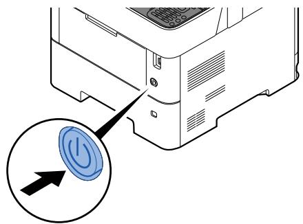 KYOCERA ECOSYS P3260DN - Raccorder le câble à la machine. - 3