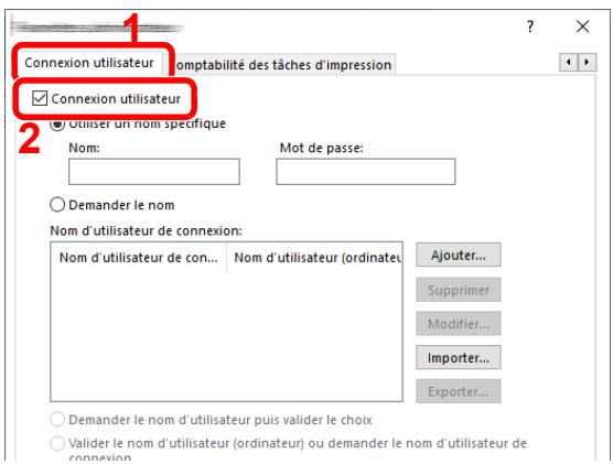 KYOCERA ECOSYS P3260DN - Configurer les paramètres - 1