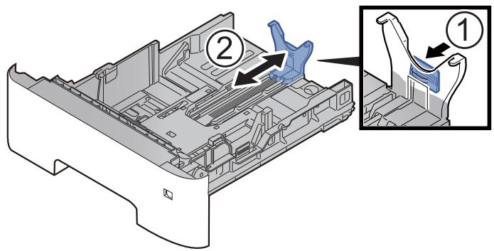 KYOCERA ECOSYS P3260DN - Régler le format du magasin. - 2