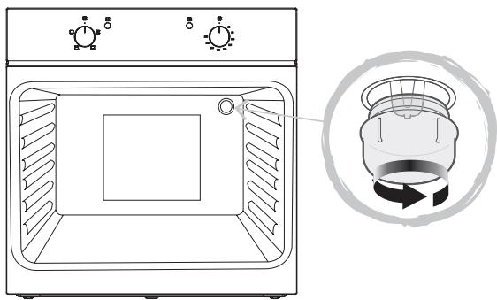 CATA MD6106X - Remplacement de l'ampoule du four - 1