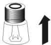 CATA MD7010WH - Replacement of the oven light bulb - 3