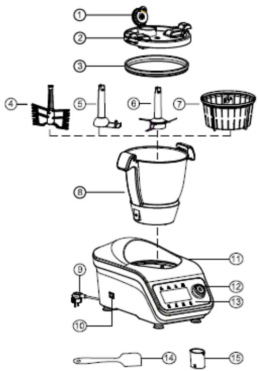 COMPACT COOK PRO - Pièces et assemblage - 1