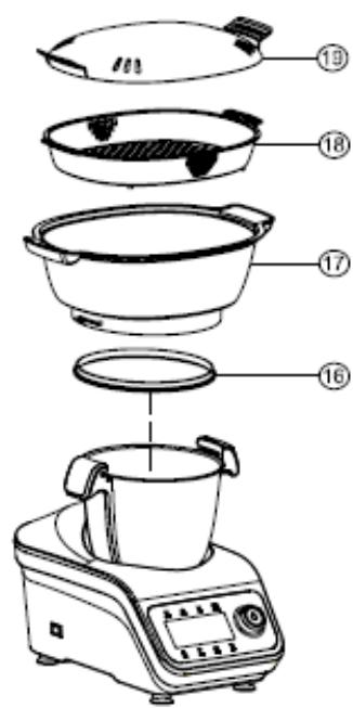 COMPACT COOK PRO - Pièces et assemblage - 2