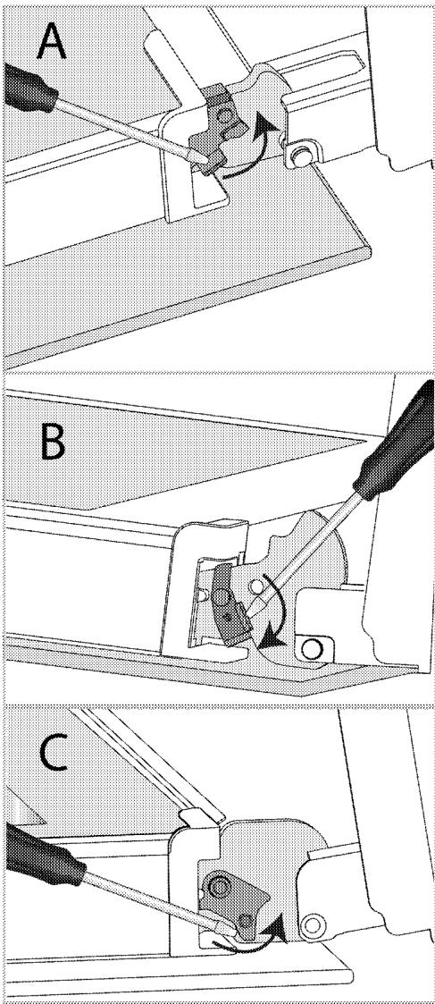BEKO BBIM18300XPE - BBIM18300XSE - Retrait de la porte du four - 1