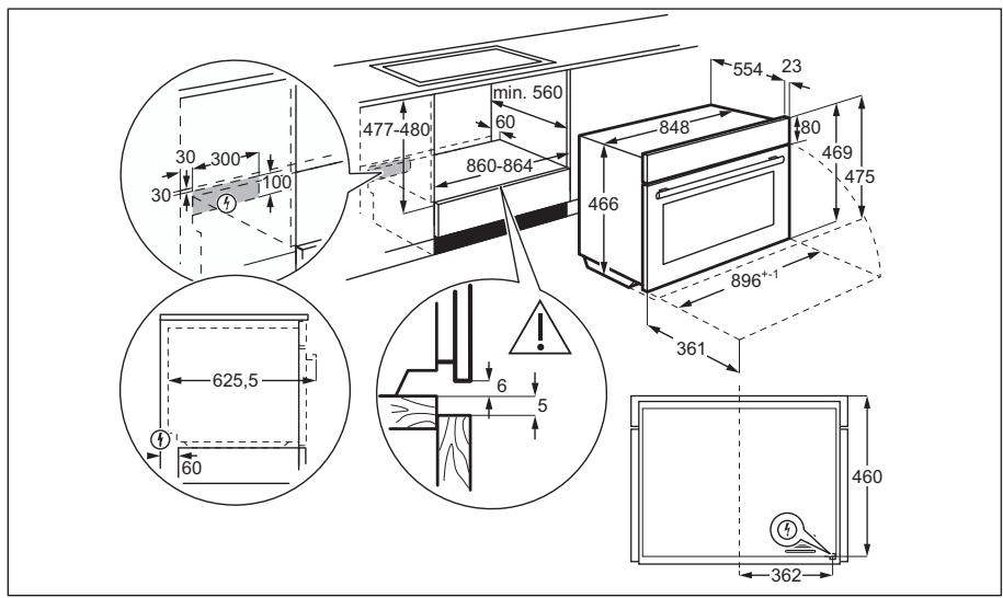 AEG-ELECTROLUX KEK452920M - Encastrement - 1