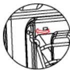 CATA HGD6000 - Pour retirer les accessoires de la cavité, respectez les instructions suivantes: - 1