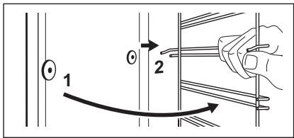 ELECTROLUX EOH3C10BX  -  EOH3C10BX - Comment retirer : supports de grille / panneaux catalytiques - 2