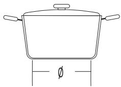 HISENSE HI65022BW - BATTERIE DE CUISINE ADAPTÉE À UNE TABLE À INDUCTION - 2