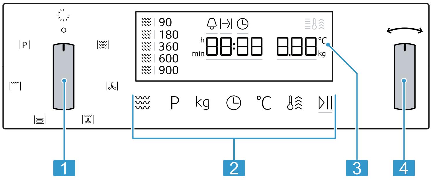 NEFF C1CMG84N0 - Éléments de commande - 1