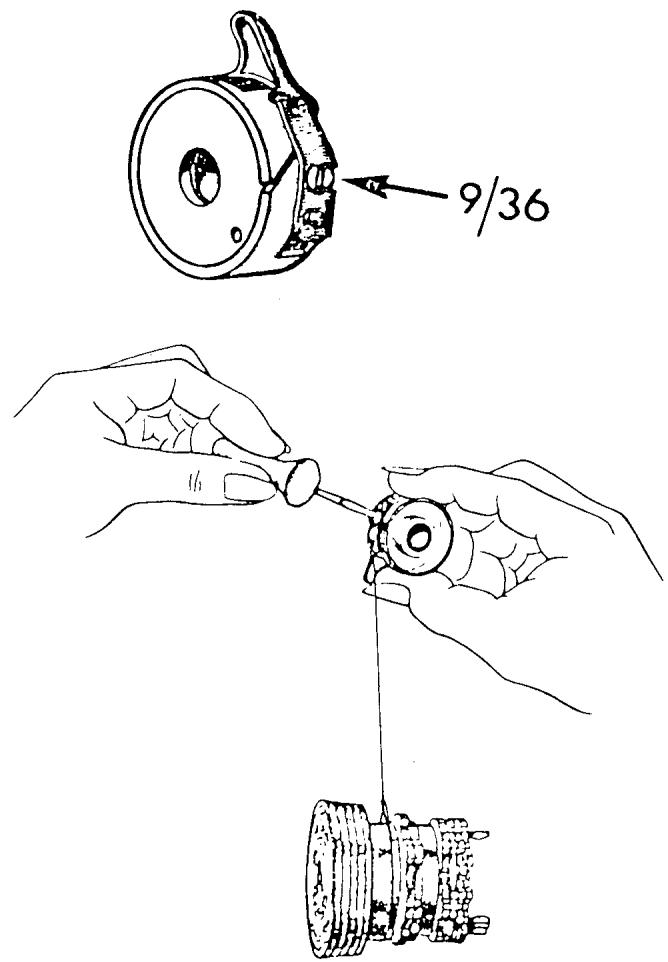 HUSQVARNA 3310 - SETTING THE THREAD TENSION OF THE BOBBIN CASE - 1