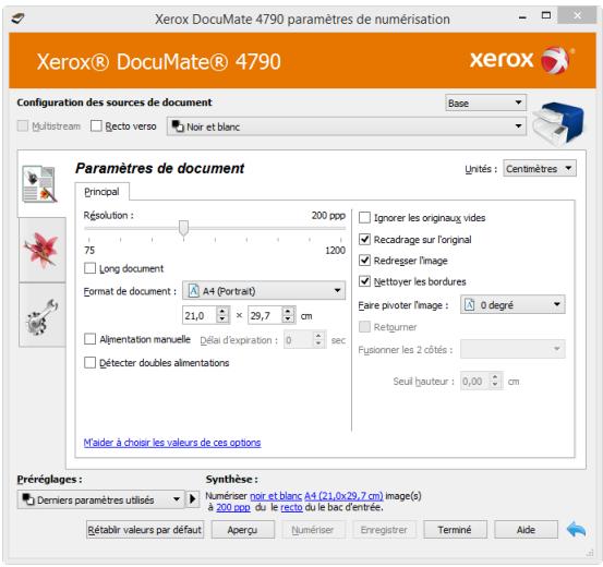 XEROX DOCUMATE 4790 - Interfaces de numérisation - 2