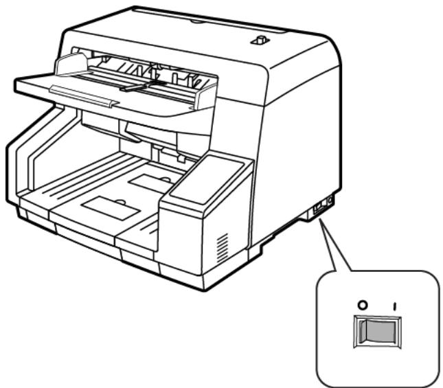 XEROX DOCUMATE 4790 - Connexion du câble USB et mise sous tension - 2