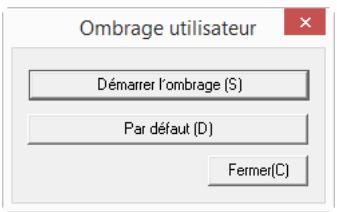XEROX DOCUMATE 4790 - Rétablissement du réglage de l'ombrage par défaut - 1
