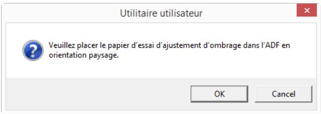 XEROX DOCUMATE 4790 - Pour effectuer un réglage de l'ombrage : - 4