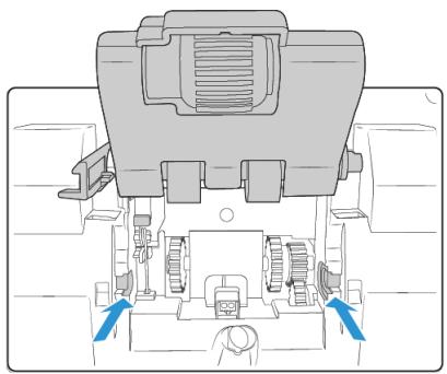 XEROX DOCUMATE 4790 - Reemplacement du MODULE de rouleauxs d'alimentation - 3