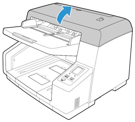 XEROX DOCUMATE 4790 - Nettoyage des capteurs de l'aad - 1