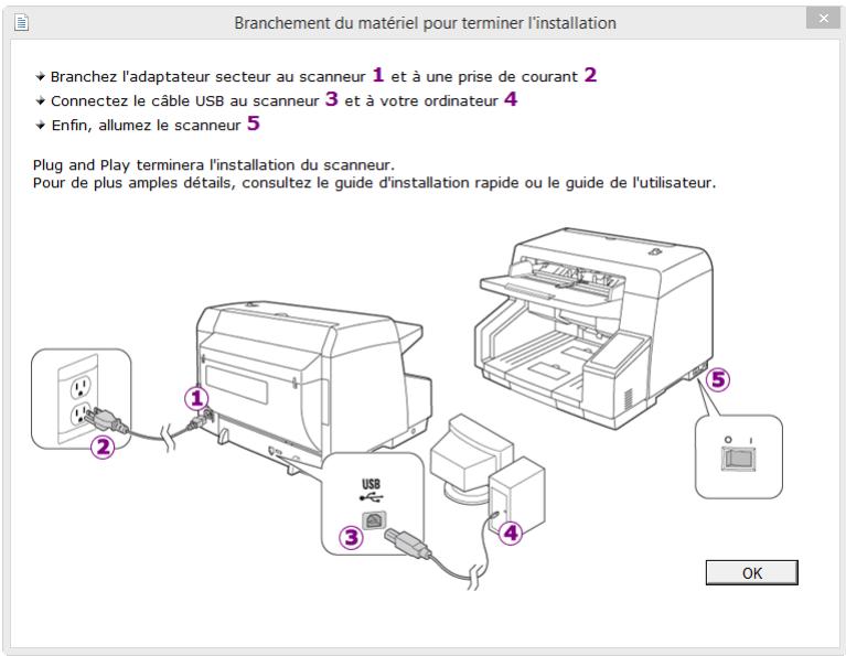 XEROX DOCUMATE 4790 - Installation du PILOTE du scanneur - 2