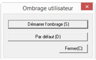 XEROX DOCUMATE 4790 - Pour effectuer un réglage de l'ombrage : - 1