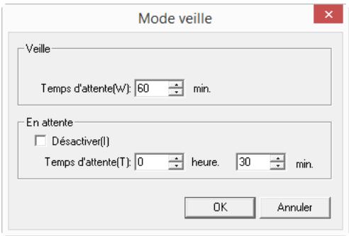 XEROX DOCUMATE 4790 - Réglage du mode VEILLE - 1