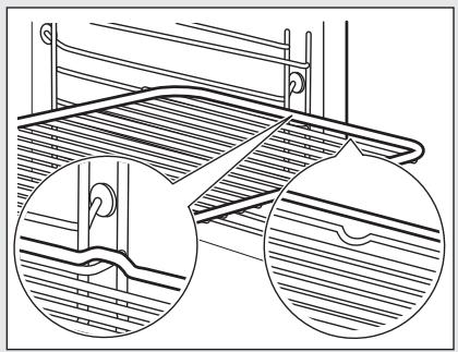 AEG-ELECTROLUX BPB355020M - Grille métallique: - 1