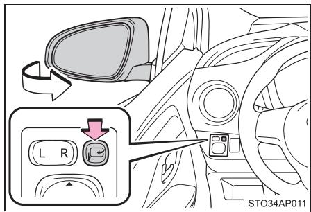 TOYOTA YARIS GR - Escamotage des rétroviseurs - 2
