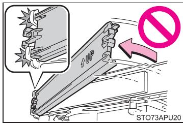 TOYOTA YARIS GR - Pour éviter tout dommage au couvercle de filtre - 1